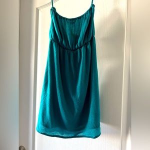 Kimchi Blue, Halter Green Dress, Size XS